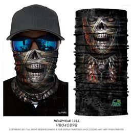 Bandanas 3D Face Mask Outdoor Sports Hoofdband Cuello Ciclismo Dustbestendige schild UV Bescherming Game Fitness Private Scalda Collo Bufanda