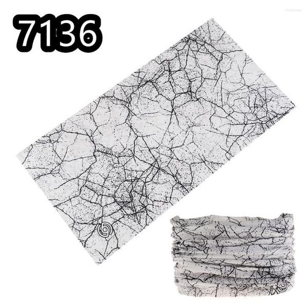 Bandanas 3D Fleur Motif Art Bandana Microfibre Sans Soudure Tubulaire Visage Sport Hijab Écharpe Randonnée Antipoussière Bandeau Cache-Cou Foulard