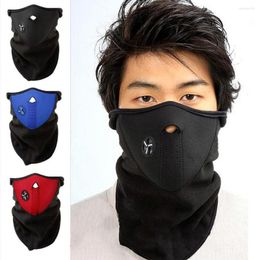 Bandanas 3 stks gezicht masker nek warme snowboard fietsen ritten sjaalwinddicht winter sportkap fleece