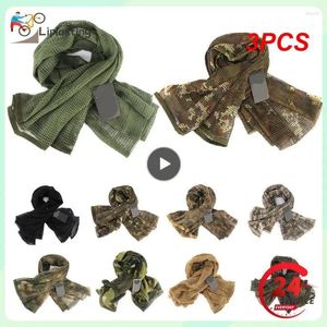 Bandanas 3pcs Sniper Face Scarf élégant kffiyeh accessoires en plein air camouflage de tête camouflage camouflage enveloppe pour le style militaire de camping