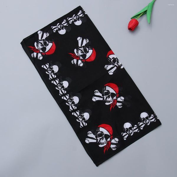 Bandanas 6 pièces, accessoires de Pirate, mouchoir, accessoire de cheveux hip hop pour enfants, décor de fête Cosplay, Bandana