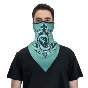 Bandanas 974 Reunion Island Patrón de turquesa Turquoise Bandana Neck Gaiter para Ski Cycling Men Women Face Mask Buff