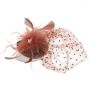 Bandana Accessoires Banket Tovenaar Hoed Vrouwen Hoofddeksel Haar Bruid Bruids Fascinators Tea Party Dames Hoeden