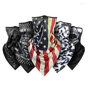 Bandanas Balaclava Camouflage Motorfiets Face Silk Mask Summer Anti-UV Running Riding Shield Sports Headwrap Moto Accessories