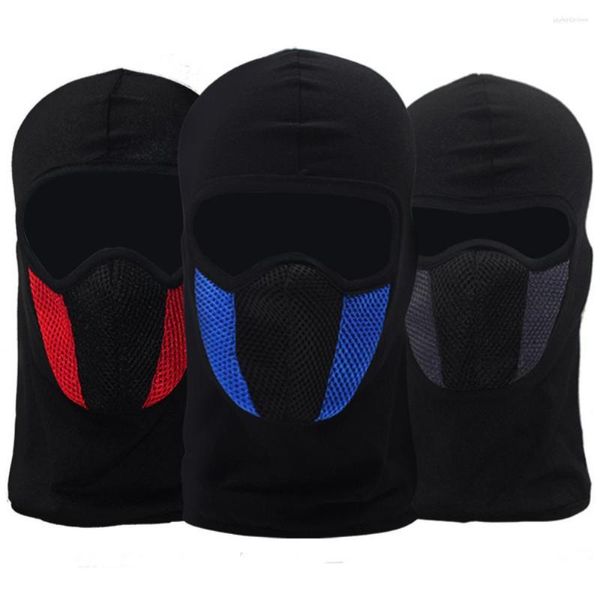 Bandanas Balaclava Masque Complet Ski Été Refroidissement Cache-Cou Protecteur UV Moto Écharpe De Course Capuche Tactique Pour Hommes/Femmes