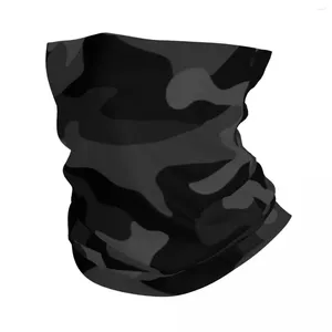 Bandana Zwart Camouflage Patroon Bandana Halsbeenkap Winddicht Gezichtssjaal Cover Dames Heren Militaire Camo Hoofddeksels Buis Bivakmuts
