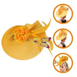 Pañuelos Fascinator de mariposa Diadema Fascinators para mujer Tocado de novia Sombrero de fiesta de té