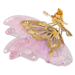 Bandanas Butterfly Hair Cape Little Girl Accessors Clips Pin para Zinc Altoy Miss Suptor