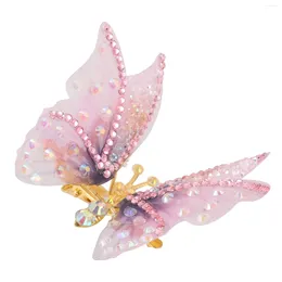 Bandanas Butterfly Hair Clip Snap Clips Little Girl Accessories Barrettes voor probleemkaart