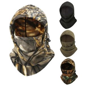 Bandanas Camouflage Balaclava Full Face Mask Outdoor Ski Cycling Windproof Cap Winter Neck Head Warmer Scarf Tactical Helmet Liner Hat