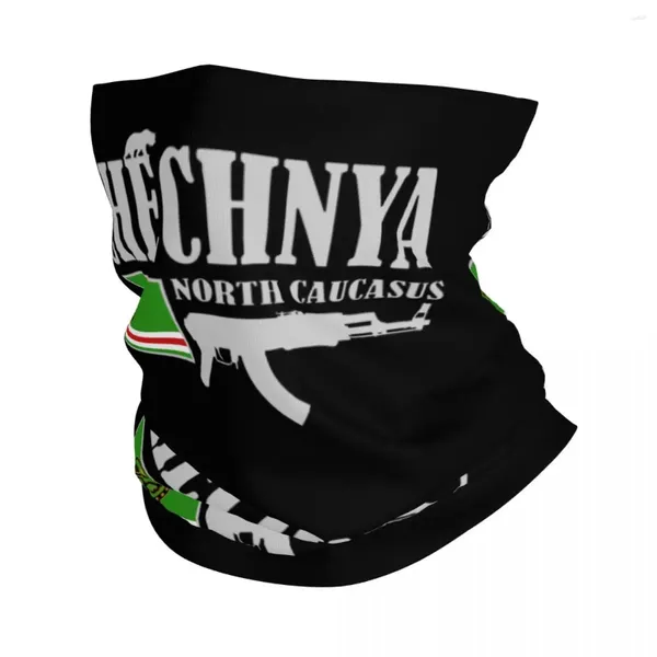 Bandanas de combat tchétchène pour hommes, cache-cou d'hiver, coupe-vent, écharpe faciale pour Ski, drapeau tchétchène, guêtre, bandeau