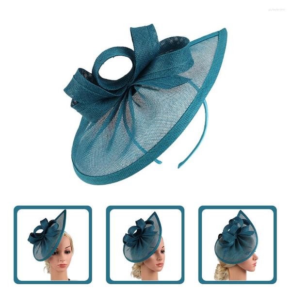 Bandanas Cocktail Party Hat Fascinator Top Thé Ornement De Cheveux De Mariage Tête Pièces Brides Accessoires Vintage Femmes Fournitures Halloween