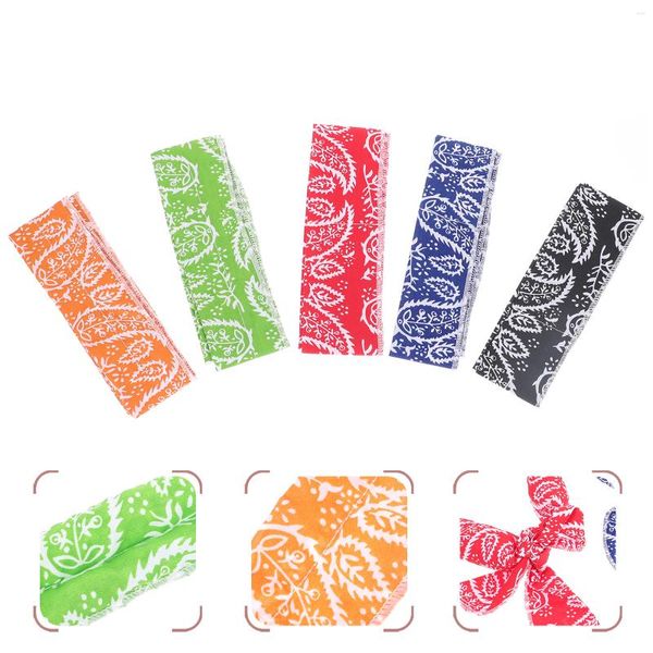Bandanas Cool Hair Band Torondelage à refroidissement Sports Polyester Wrap Portable Band Band Towels Outdoor Scarf Supplies Neck Wraps