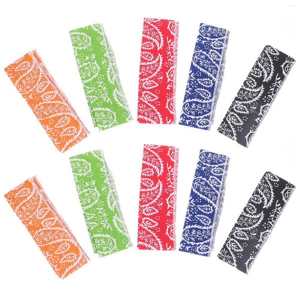 Bandanas Cool Hair Band Toalling Sports Supplies Summer Summing Wrap Polyester Wrap Sweat Neck Wraps