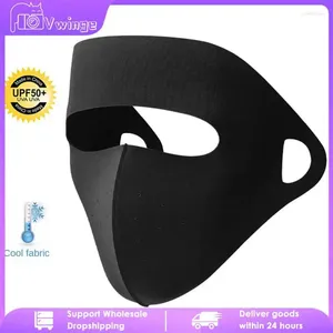 Bandanas Cool Touch Full Face Mask Lightweight Cycling Fabric Nylon Sun Protection Perfect Design Équipement de conception