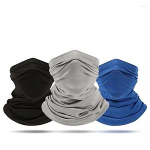 Bandanas Cycling Scarf Outdoor Sun Protection Bandana Camping Hiking Balaclava Mask Motorcycle Accessories Face Snood Sports