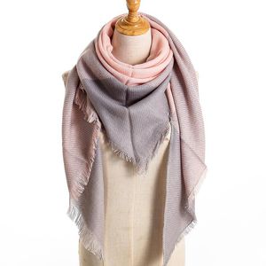 Bandanas Designer 2023 Winter Triangle sjaal voor vrouwen palid sjaal kasjmier sjaals warme nek deken lady bandana