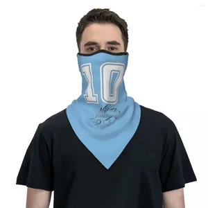 Bandana's Diego Maradona Legend Bandana Nekwarmer Winter Wandelen Ski Sjaal Gaiter Argentinië Voetbal Voetbal Nummer 10 Gezichtsmasker Cover