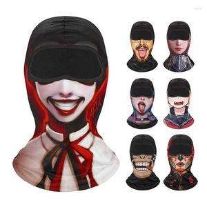 Bandanas Dry Quick Balaclava Nouveauté Hommes Full Face Shield Cover Élastique Cyclisme Capuchon Femmes Ski Masque Coupe-Vent Cache-Cou Coiffures