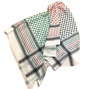 Bandanas durag adulte palestinien prière écharpe église hivernale groupe de voyages en plein air tuan et motif de poule