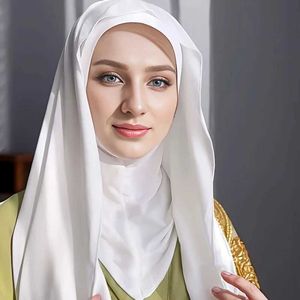 Bandanas Durag Color Color Murffon Amira Hijab mince respirant doux confortable Ramadan Headscarf Simple Suncreen Instant Hijab pour les femmes J240516