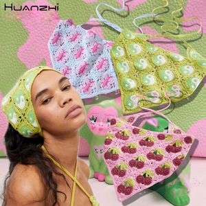 Bandanas Durag Triangle Bandana Turban Crochet Cheveux Écharpe Papillon Tai Chi Joyeux Bandeau Tricoté Bandeau pour Femmes Tendance Y2K Accessoire De Cheveux 230729