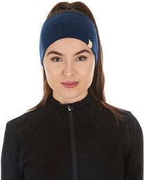 Bandana's Durag Unisex Merino 250 Omkeerbare hoofdband Heren Dames 100 Wol Dikker Warm Sneldrogend Tulband met gehoorbescherming 230927