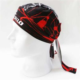 Bandanas Durag Dames Skull Bike Pirate Hat Ciclismo Bike Headwear Bandanas Anti Sweat UV Headwear Sports Headband Scarf 240426