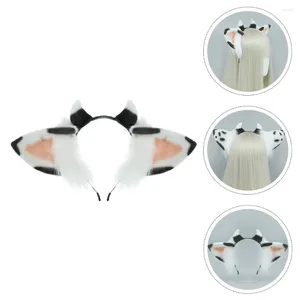 Bandanas oreilles vache bandeau bandeau cosplay coiffures couvrages poilurs poils bande animale bande fille coiffeur hoop halloween femelle holiday groupe