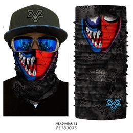 Bandanas FaceMask Motorfiets hoofdomslag Hip-hop Sportaccessoires Visserij sjaal Snowboard Balaclava Cycling