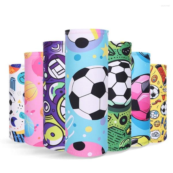 Bandanas Mode Football Impression Tube Écharpe Magique Pour Hommes Et Femmes Sport Masque Respirant Anti-UV Soie Cou Couverture