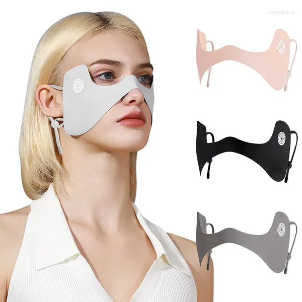 Bandanas Fashion Punk Sun Mask Sun Mask Anti-UV Eye Mujeres Hombres Hip Hop Summer Driving Cycling Running Sport Face Masks