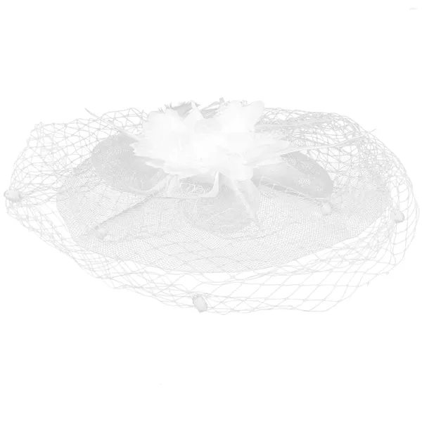 Bandanas Adornos para el cabello Fascinadores para mujeres The Flowers Headsipe Hat Hat Veil Wedding Headwear