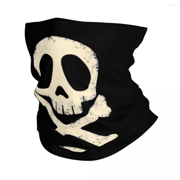 Bandanas Harlock Vintage 3D impresa Bandana Neck Gaiter Cosco a prueba de viento Bufanda Mujeres Skeleto Skeleton Diadema Tubo Balaclava