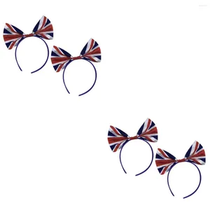 Bandanas Diadema Bandera Jubileo Británico Arco Decoraciones Para El Cabello Fiesta Inglaterra Accesorios Reino Unido Cabeza Boppers Tocado Grande Patriótico B G Temático