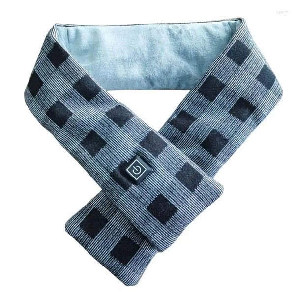 Bandanas Bufanda Térmica Calentador De Almohadilla Térmica De Cuello Recargable Con 3 Niveles Para Mujeres Y Hombres