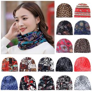 Bandanas Hoge kwaliteit unisex katoenen ring halsdoek warm gezicht cover herfst winter zachte vrouwen outdoor snood kraag bandana