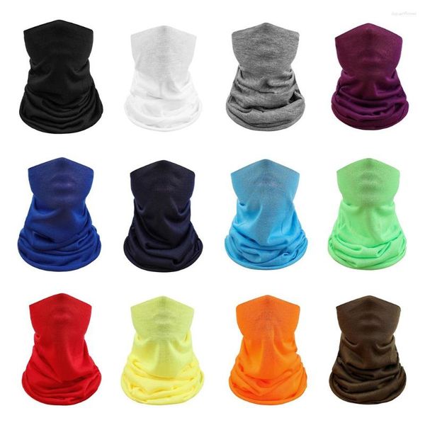 Bandanas randonnée cou guêtre Bandana femmes hommes cagoule respirant moto foulards faciaux bouclier multifonctionnel couverture de vélo