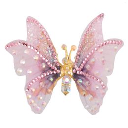 Bandanas Little Girl Hair Accessories Butterfly Clip -clips voor schattige zoete en meiden Barrettes