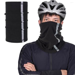 Bandanas pour hommes et femmes, cache-cou d'hiver, coupe-vent, guêtre réfléchissante, masque facial pour le ski, le cyclisme, les Sports de plein air