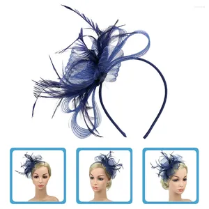 Bandana's Mesh Tea Party Hoed Tovenaar Hoeden Voor Vrouwen Haar Fascinators Dames Dames Zijden Bruid Haarspeldjes