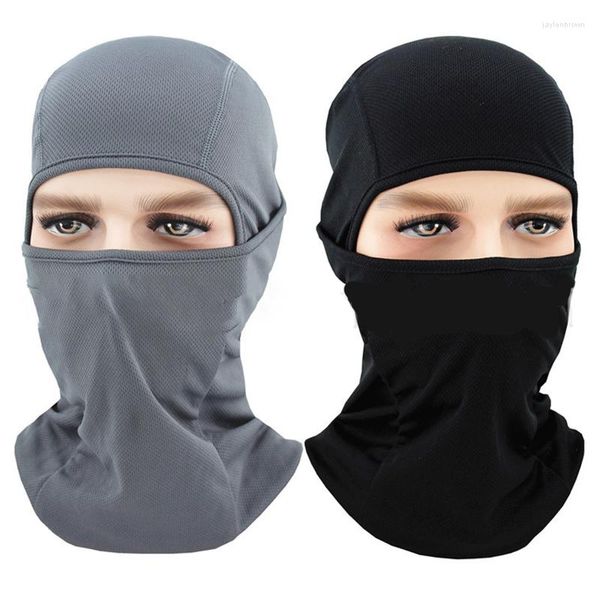 Pañuelos motocicleta hombres mujer máscara facial ciclismo pesca entrenamiento bufanda pasamontañas táctico a prueba de viento al aire libre Bandana gorros sombrero