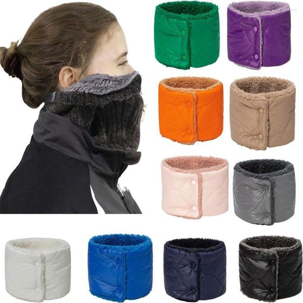 Bandanas moto écharpe épaississement coupe-vent chaud cou couverture polaire hiver écharpes Snood capot Tube thermique plus chaud