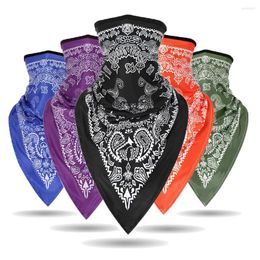 Bandanas Multi-fonction Bandana FACE Mask Balaclava Imprimé Neck Gaiter Summer UV Protect Triangle Scarf Quick Dry Windproof Headwear