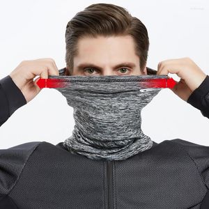 Bandanas Multifonctionnel En Plein Air Coupe-Vent Sport Magique Écharpe Polaire Cou Chaud Tube Randonnée Cyclisme Visage Couverture Chapeaux Bandana Foulards