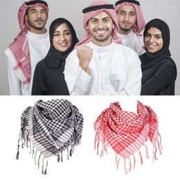 Bandanas musulmans, écharpe arabe, tête Shemagh, ethnique arabe, dubaï, saoudien, couvre-chef respirant du désert, Keffiyeh, Hijab
