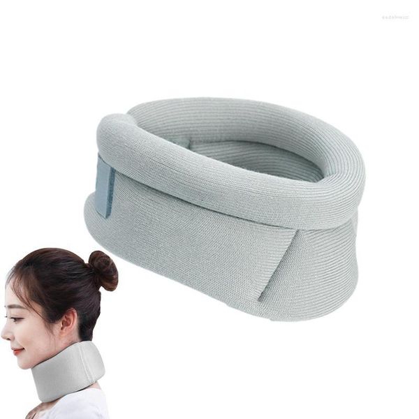 Pañuelos Soporte para el cuello Brace Algodón Cubierta de tela Reposacabezas para automóvil Almohada con esponja Interior Diseño ergonómico Suavidad Viaje