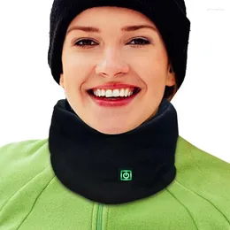 Bandanas chauffe-cou électrique, écharpe enveloppante électrique, USB, 3 vitesses réglables, polaire, Sports de plein air, chauffage coupe-vent, hiver