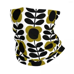 Bandana's Orla Kiely Multi Stem Bandana Halsbeenkap UV Bescherming Gezichtssjaal Cover Mannen Vrouwen Scandinavische Bloemen Hoofdband Buis Bivakmuts