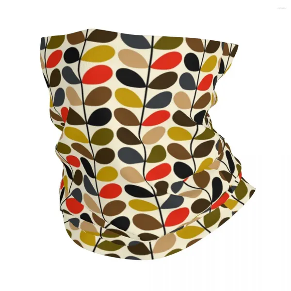 Bandanas Orla Kiely hiver bandeau cou plus chaud femmes hommes Ski cyclisme Tube écharpe scandinave multi-tiges fleur visage Bandana guêtre